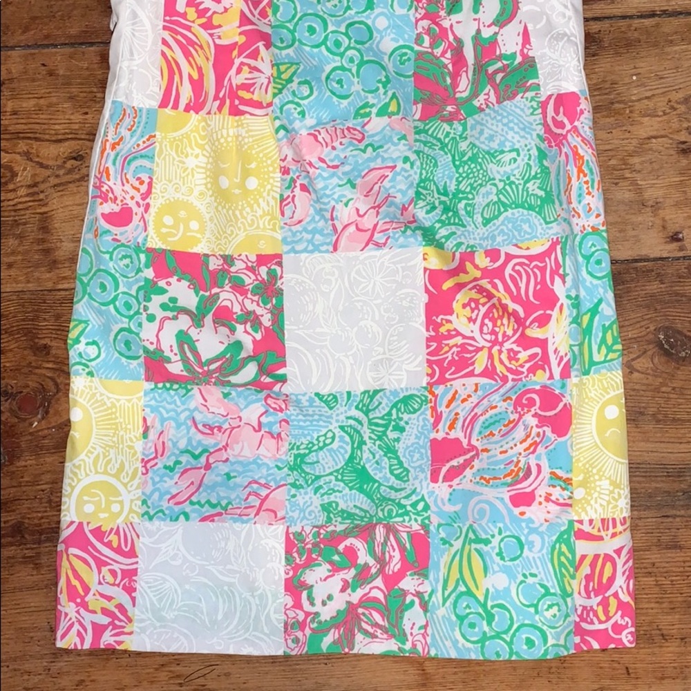 Lilly Pulitzer Multi Patch State Delia Shift Dress - image 6